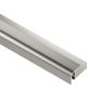 VINPRO-RO Profilé rond Aluminium anodisé Nickel brossé 1/4" (6 mm) x 8' 2-1/2"