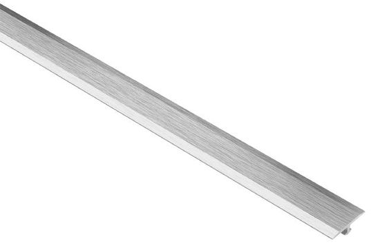 VINPRO-T Profilé en T pour la rénovation des planchers de vinyle Aluminium anodisé Chrome brossé 1/8" (3 mm) x 1" x 8' 2-1/2"