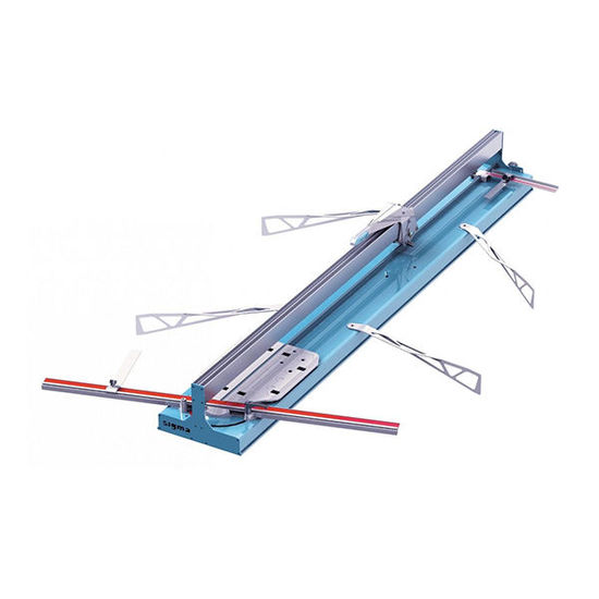 Push Manual Tile Cutter Serie XL for Large Size 81"