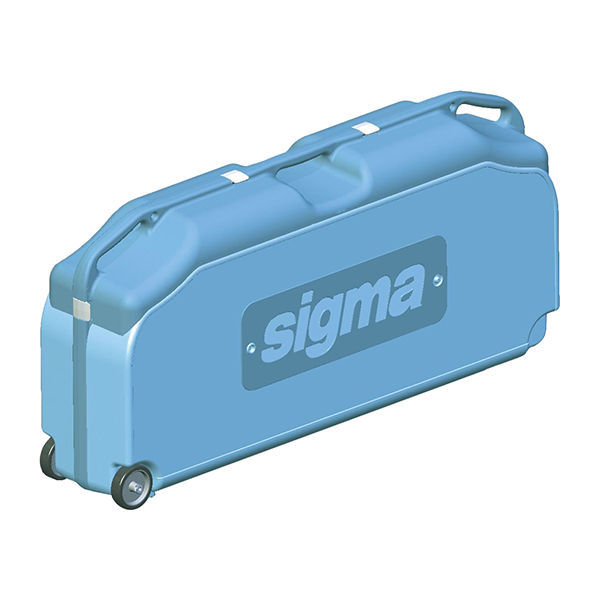 Sigma Canvas Padded Case with Wheels for 3D2/3D3M/3D2K Tile Cutters (43D1)