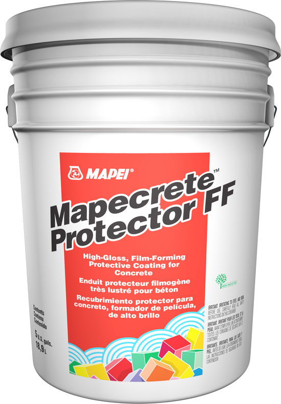 Mapecrete Protector FF Film-Forming Protective Coating for Concrete 5 gal