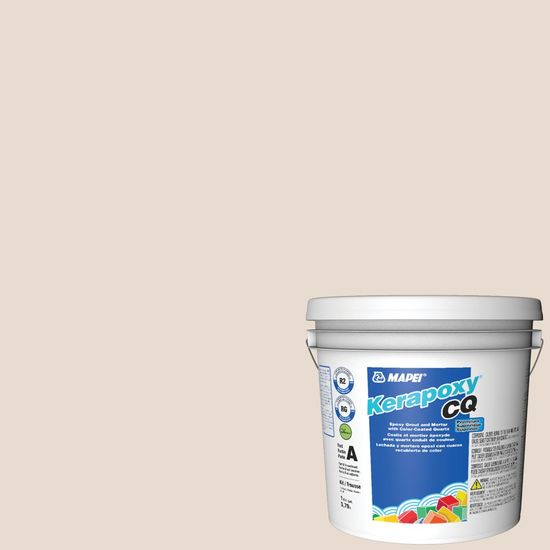 Kerapoxy CQ Premium Epoxy Grout with Color-Coated Quartz #5222 Honey Butter 1 gal