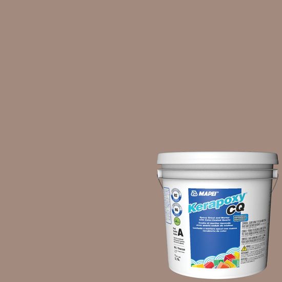 Kerapoxy CQ Premium Epoxy Grout with Color-Coated Quartz #5225 Sandstorm 1 gal