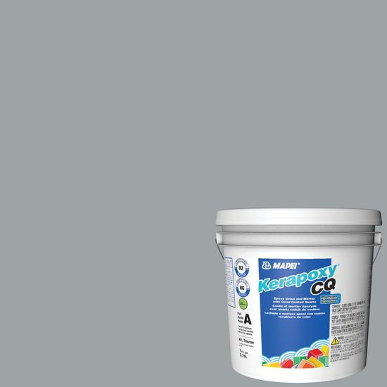 Kerapoxy CQ Premium Epoxy Grout with Color-Coated Quartz #5230 Armor 1 gal