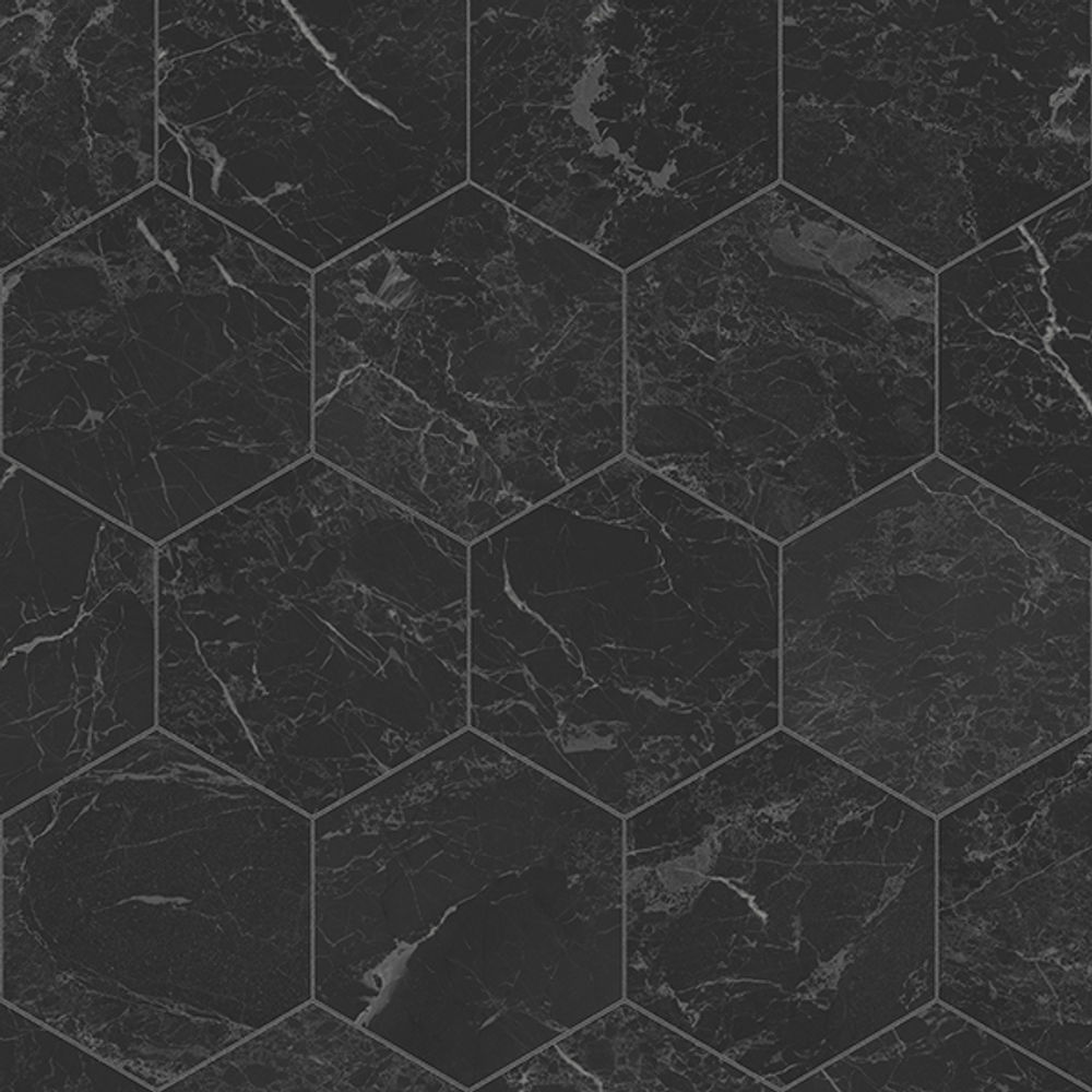 Tarkett Vinyl Sheet TruTEX Nero Hex Black 12' 2 mm (Sold in Sqyd