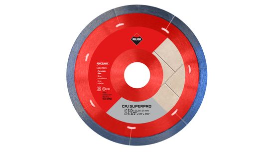 Wet and Dry Tile Saw Blade CPJ Superpro Diamond 4-1/2"