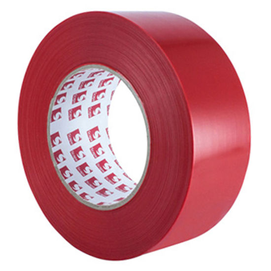 Tape Polyflex Polyethylene - Red - 48 mm x 55 m - 7 mil (Pack of 24)