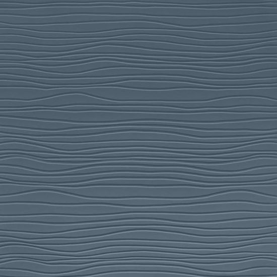 Rubber Tile Solid Color Bamboo #84 Blue Jeans 24" x 24"