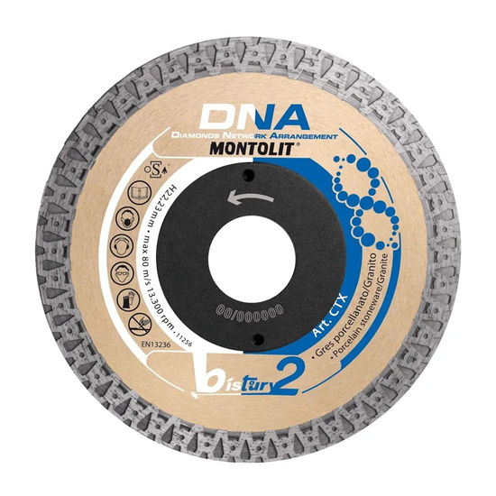 DNA Gold Line Diamond Wet/Dry Blade 5"