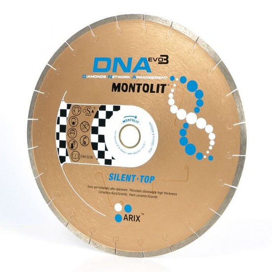 DNA Diamond Wet-Only Blade, Silent 10"