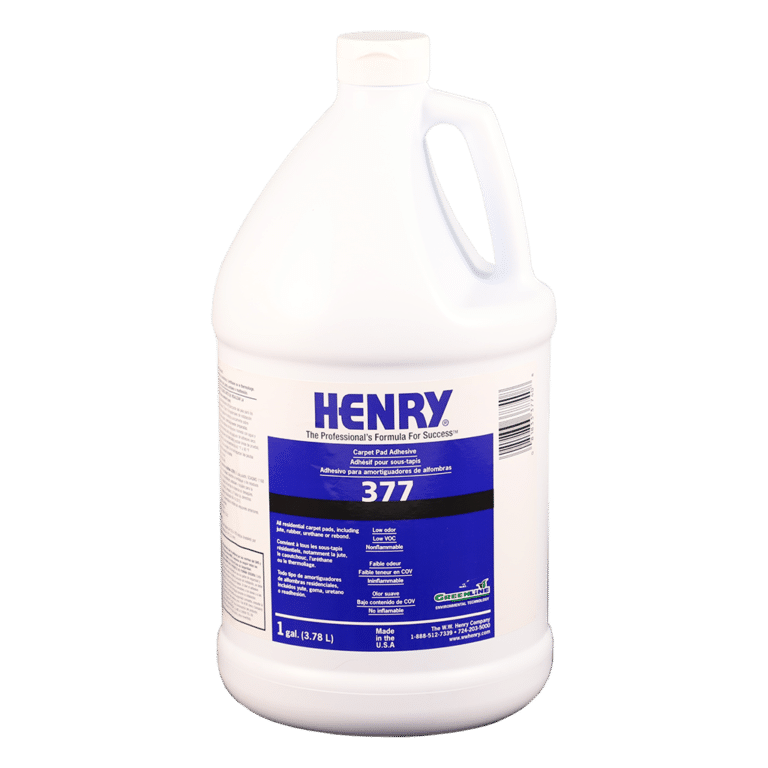 HENRY 663 Outdoor Carpet Adhesive water resistant after 5 days