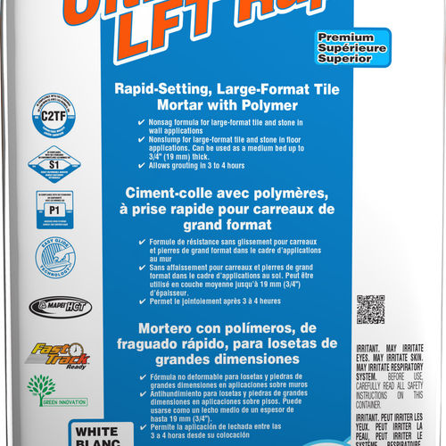 Mapei Ultraflex LFT Rapid FastSetting Large & Heavy Tile Mortar