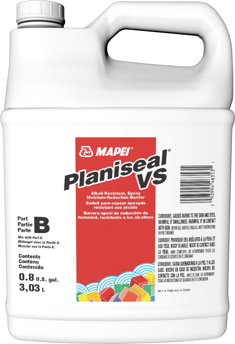 Mapei Moisture Reduction Barrier Planiseal VS Alkali-Resistant Epoxy ...