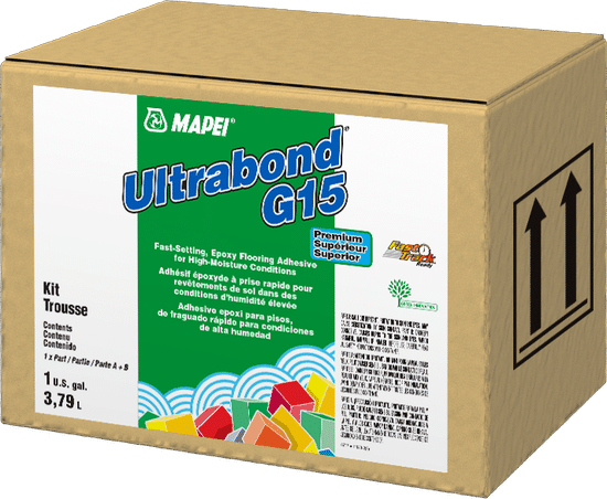 Ultrabond G15 Premium Fast Setting Epoxy Flooring Adhesive - 3.79 L