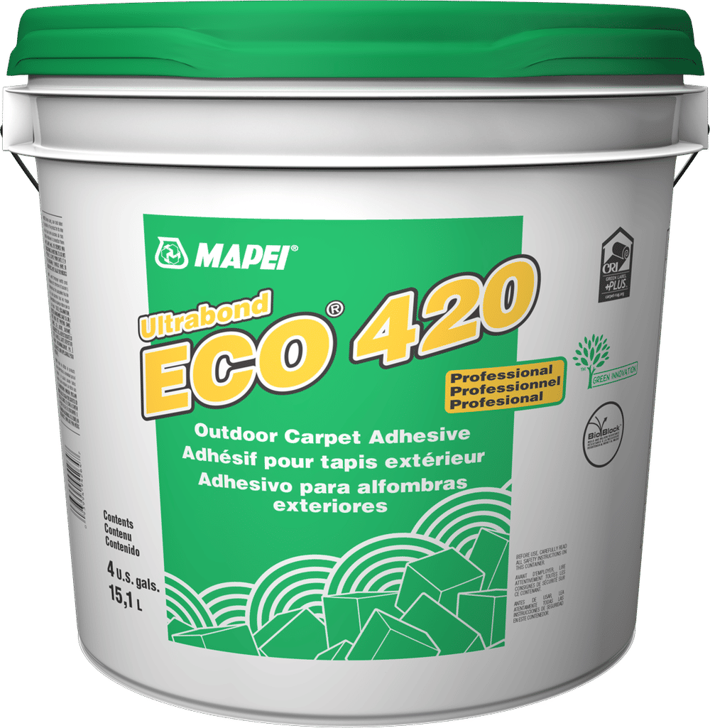 Mapei Ultrabond ECO 420 Professional Outdoor Carpet Adhesive 15.1 L