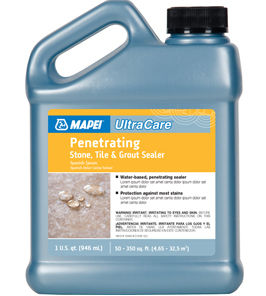 Mapei UltraCare Penetrating Stone, Tile & Grout Sealer - 946 ML ...