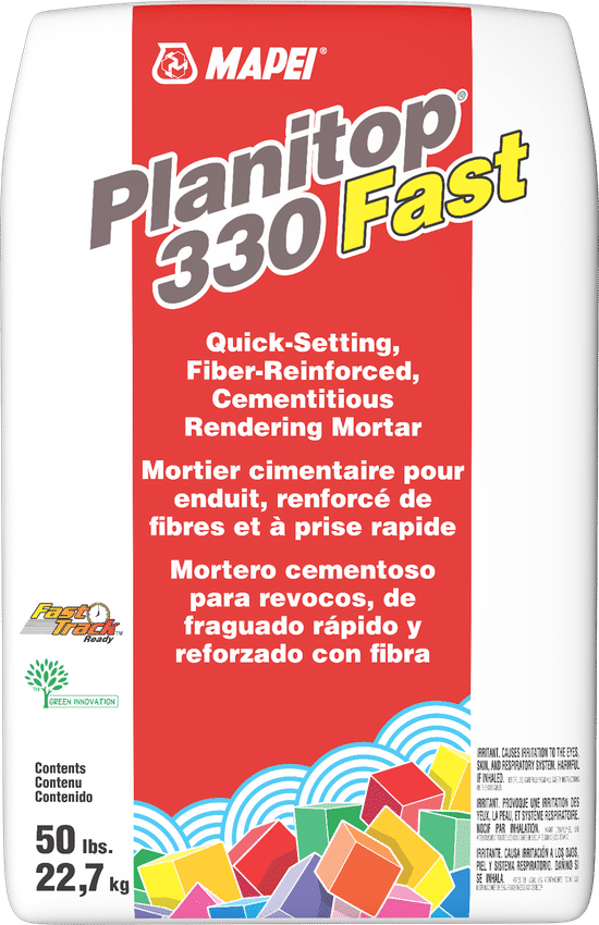 Planitop 330 Fast Cementitious Rendering Mortar - 50 lb