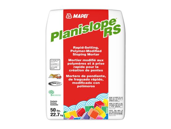Planislope RS Polymer-Modified Sloping Mortar - 50 lb
