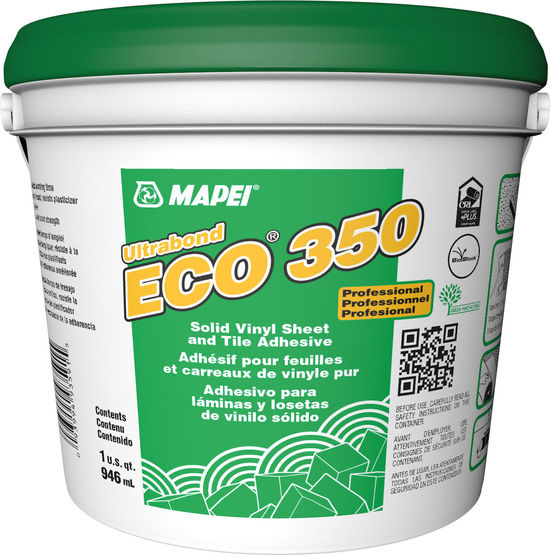 Ultrabond ECO 350 Professional Solid Vinyl Flooring Adhesive - 946 mL