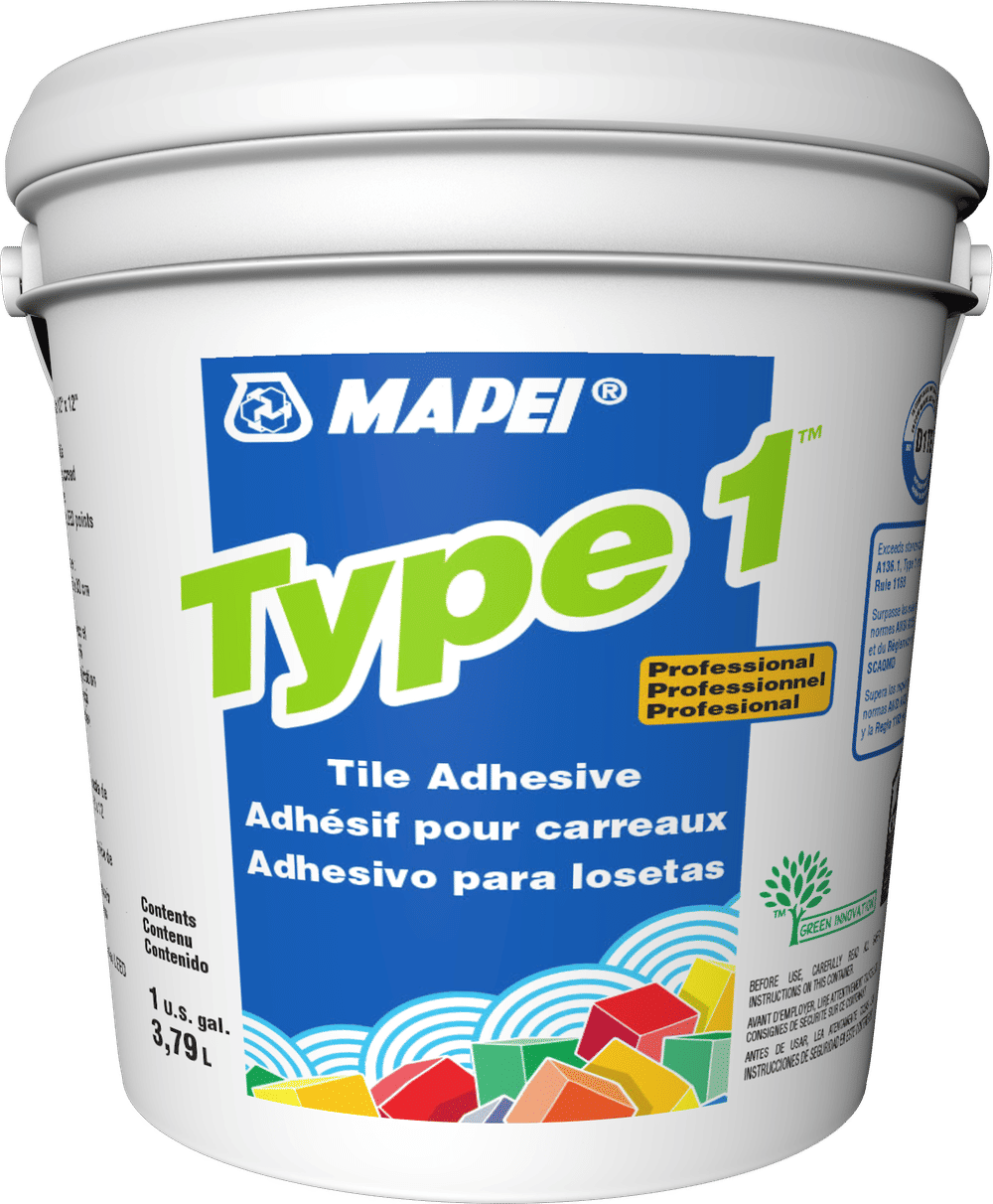 Mapei Type 1 Adhésif de qualité supérieure pour carreaux 3.79 L