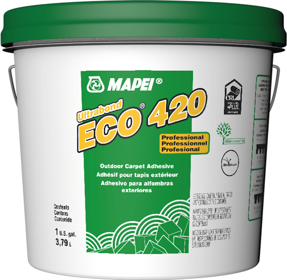 Mapei Ultrabond ECO 420 Professional Outdoor Carpet Adhesive 3.79 L