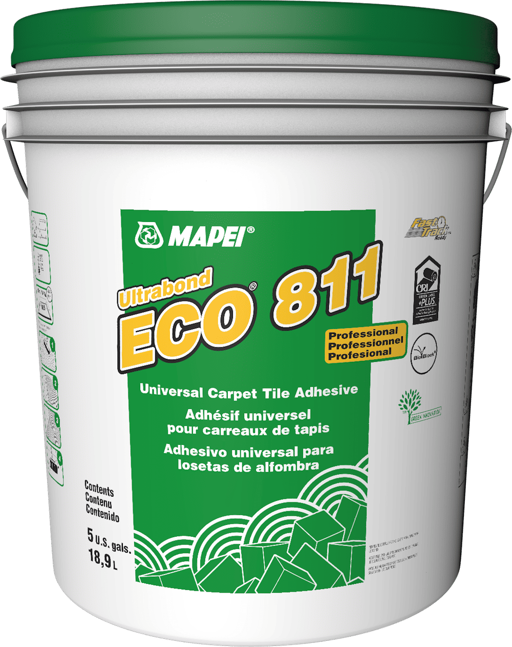 Mapei Ultrabond ECO 811 Universal Carpet Tile Adhesive 18.9 L