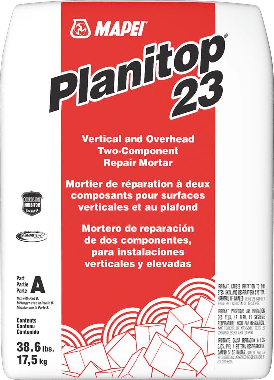 Planitop 23 Mortier de réparation pour surfaces verticales et plafonds Partie A - 38.6 lb