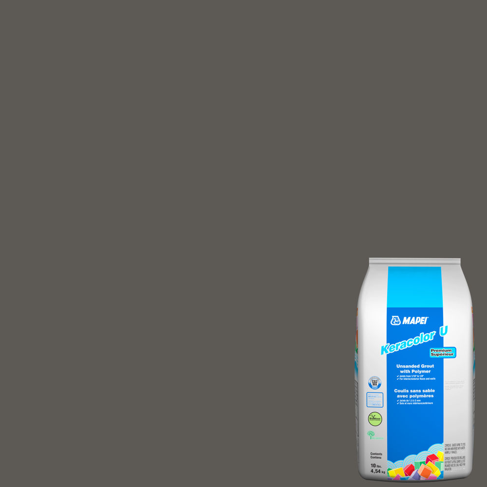 Mapei Keracolor U Unsanded Grout with Polymer 47 Charcoal 10 lb