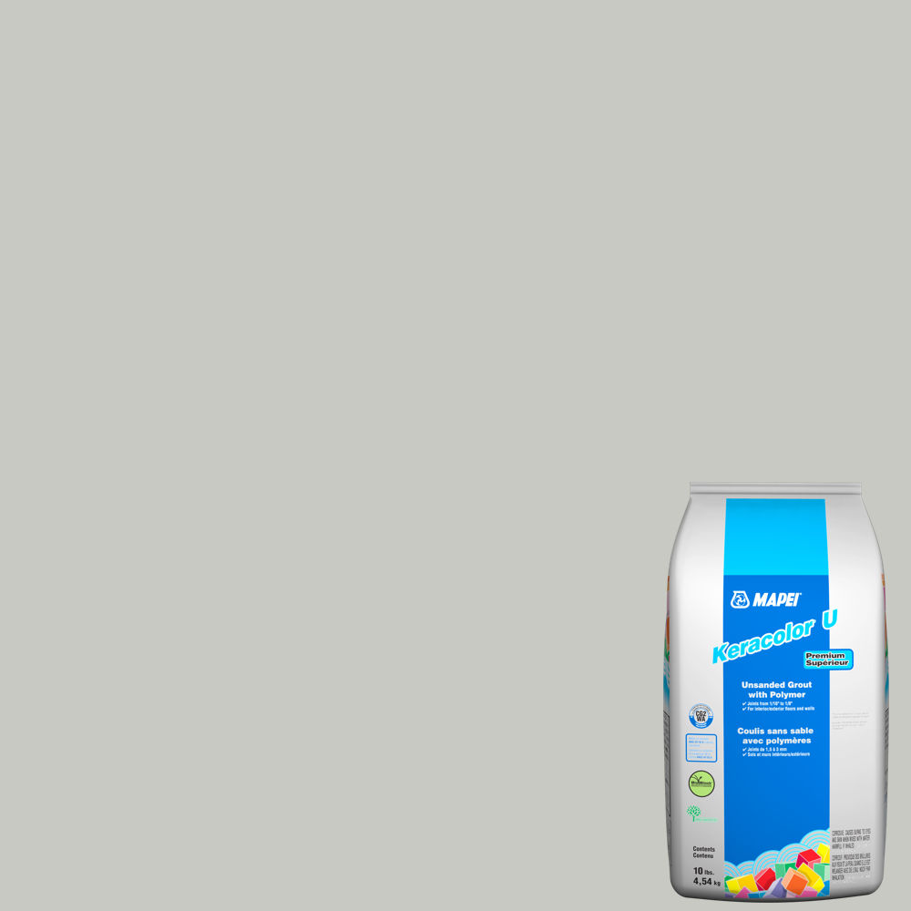 Mapei Keracolor U Unsanded Grout with Polymer 93 Warm Gray 10 lb