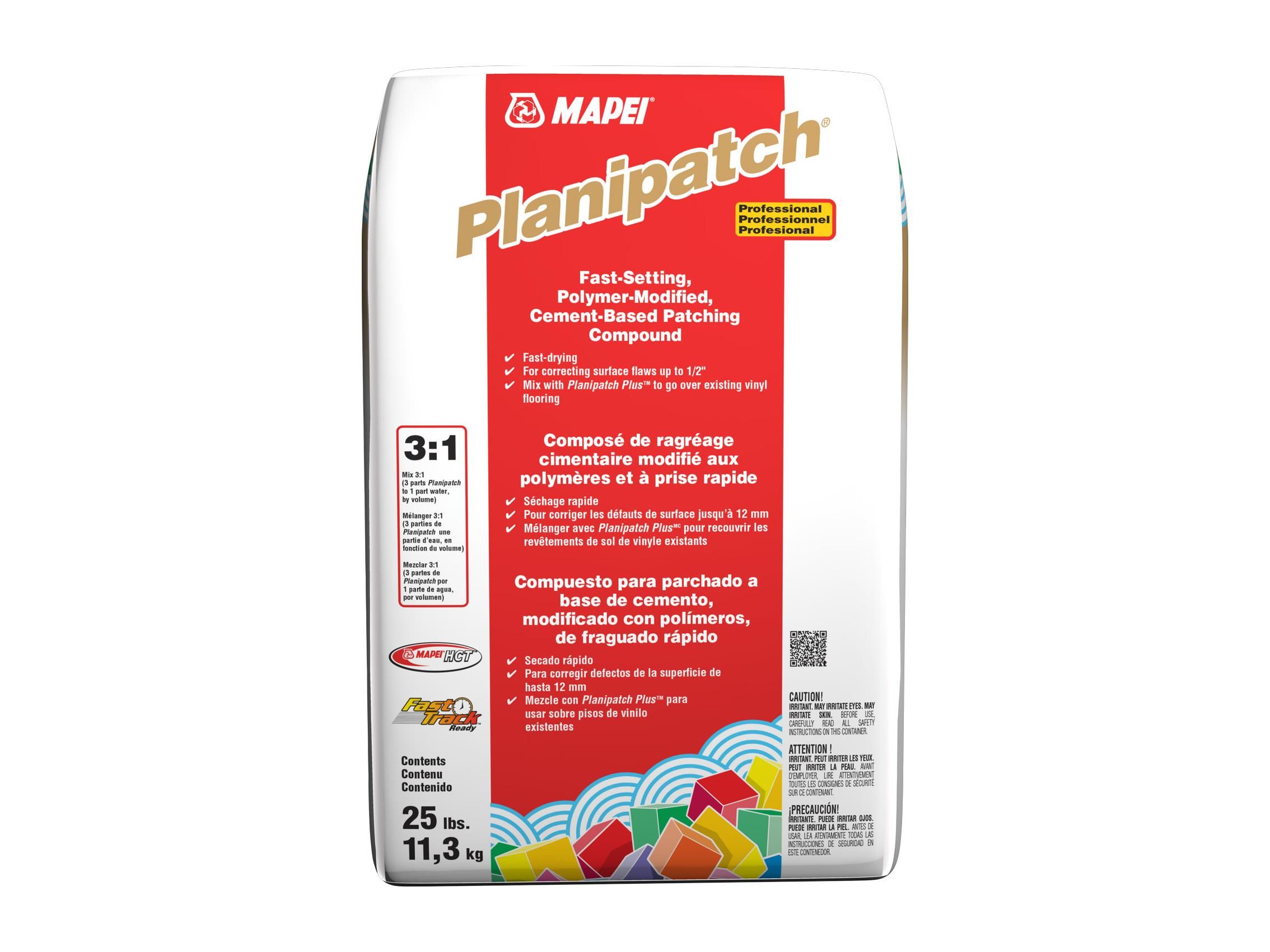 Mapei Planipatch Fast-Setting Polymer-Modified Cement-Based Patching ...