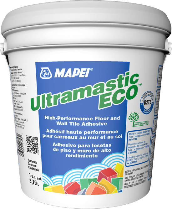 Ultramastic ECO High-Performance Floor & Wall Tile Adhesive - 3.79 L
