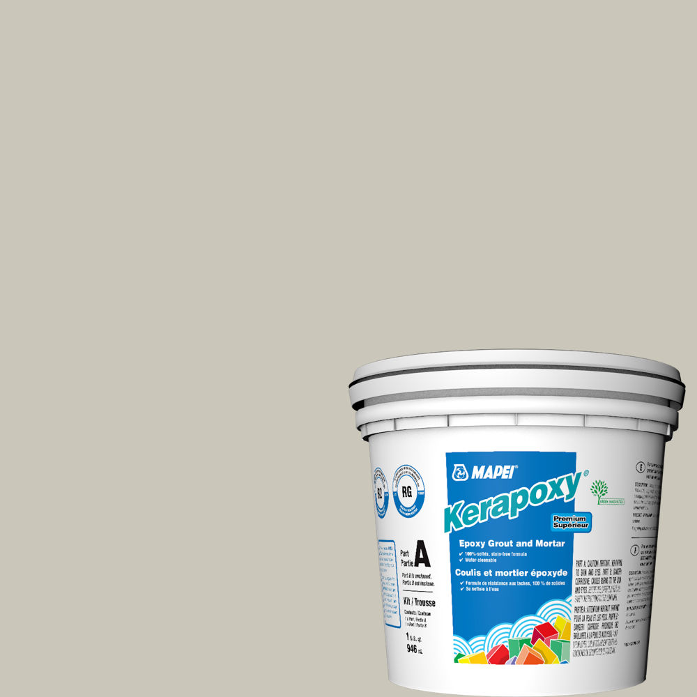 Mapei Kerapoxy Kit Premium Epoxy Grout 01 Alabaster 946 mL