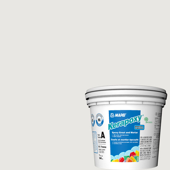 Kerapoxy Kit Premium Epoxy Grout - #38 Avalanche - 946 mL