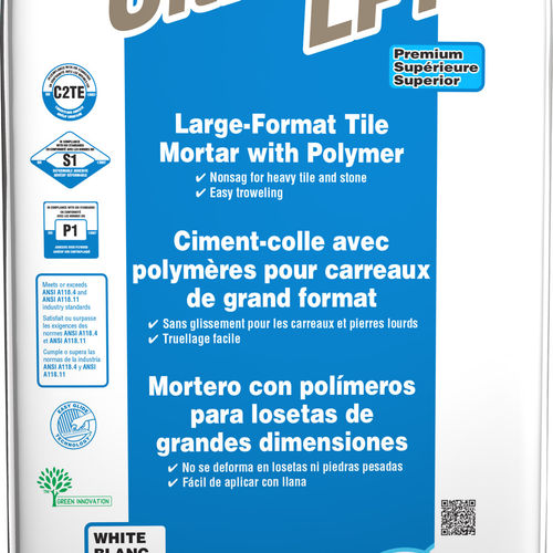 Mapei Ultraflex LFT Large & Heavy Tile Mortar, White 50 lb FloorBox