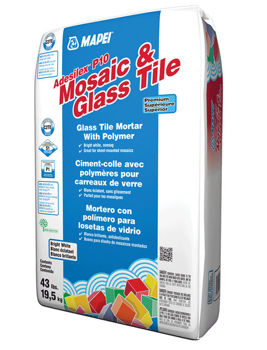Adesilex P10 Premium Mosaic & Glass Tile Mortar - 43 lb