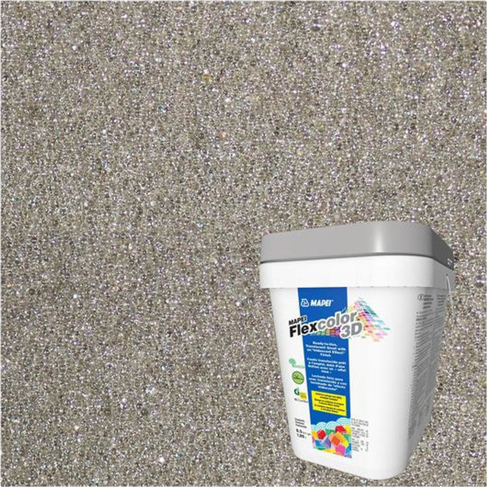 Mapei Flexcolor 3D ReadytoUse Translucent Grout 204 Pure Steel 1