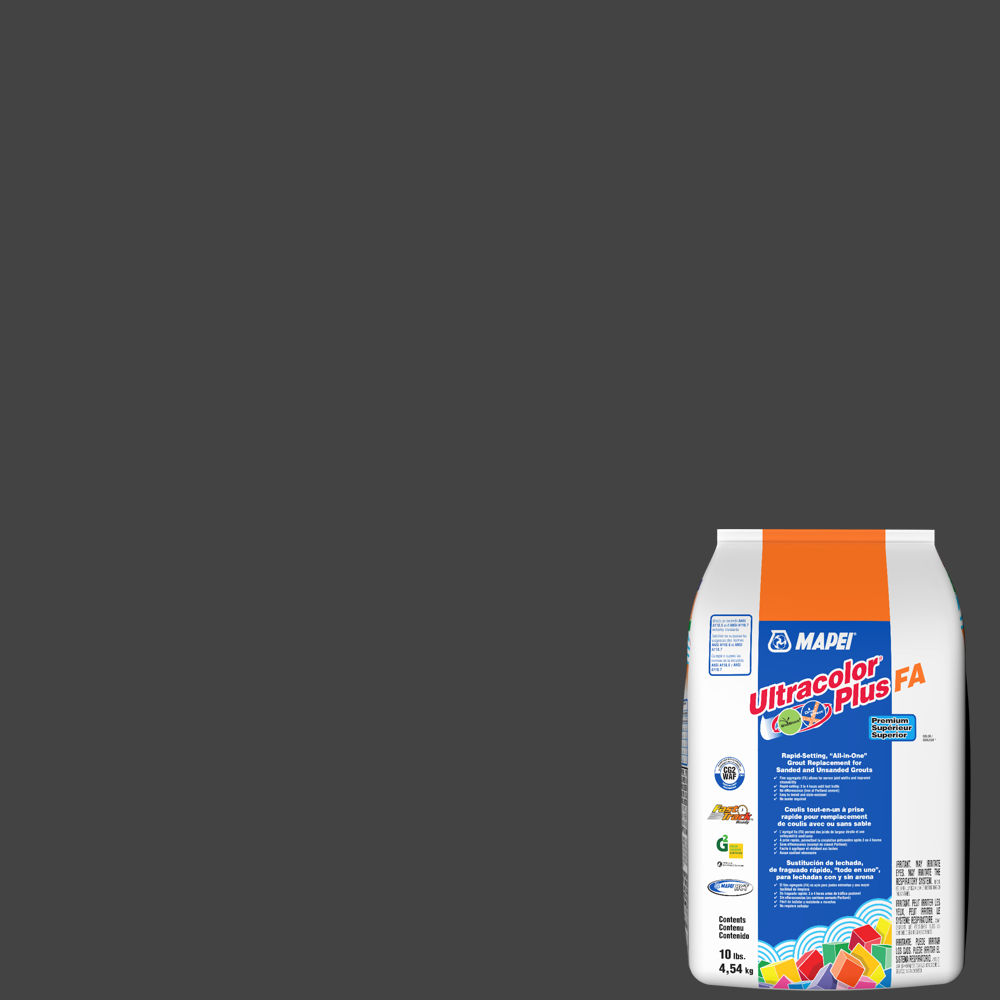 Mapei Ultracolor Plus FA Coulis toutenun à prise rapide 10 Noir