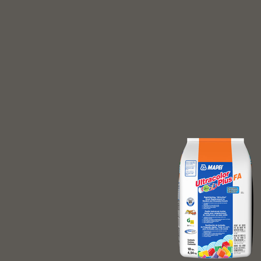 Mapei Ultracolor Plus FA RapidSetting AllinOne Grout 47 Charcoal