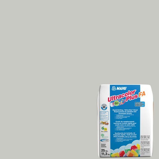 MAPEI Ultracolor Plus FA 25-lb Silver All-in-One Grout MAPEI Ultracolor Plus FA 25-lb Silver All-in-One Grout